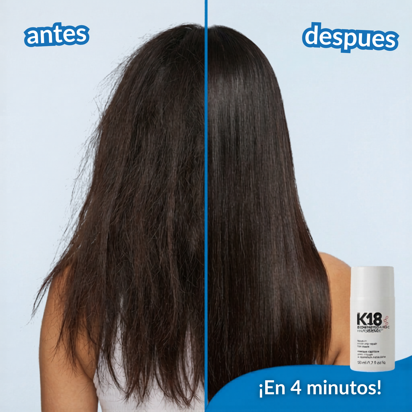 K18 Mascarilla Reparadora Molecular - Repara Tu Pelo En 4 Minutos