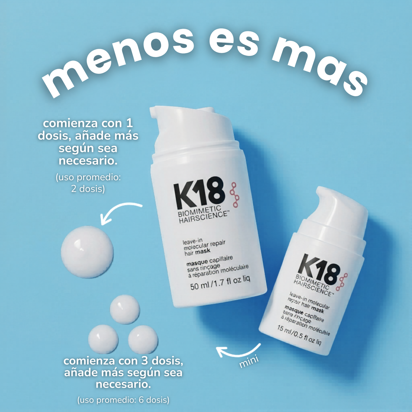 K18 Mascarilla Reparadora Molecular - Repara Tu Pelo En 4 Minutos